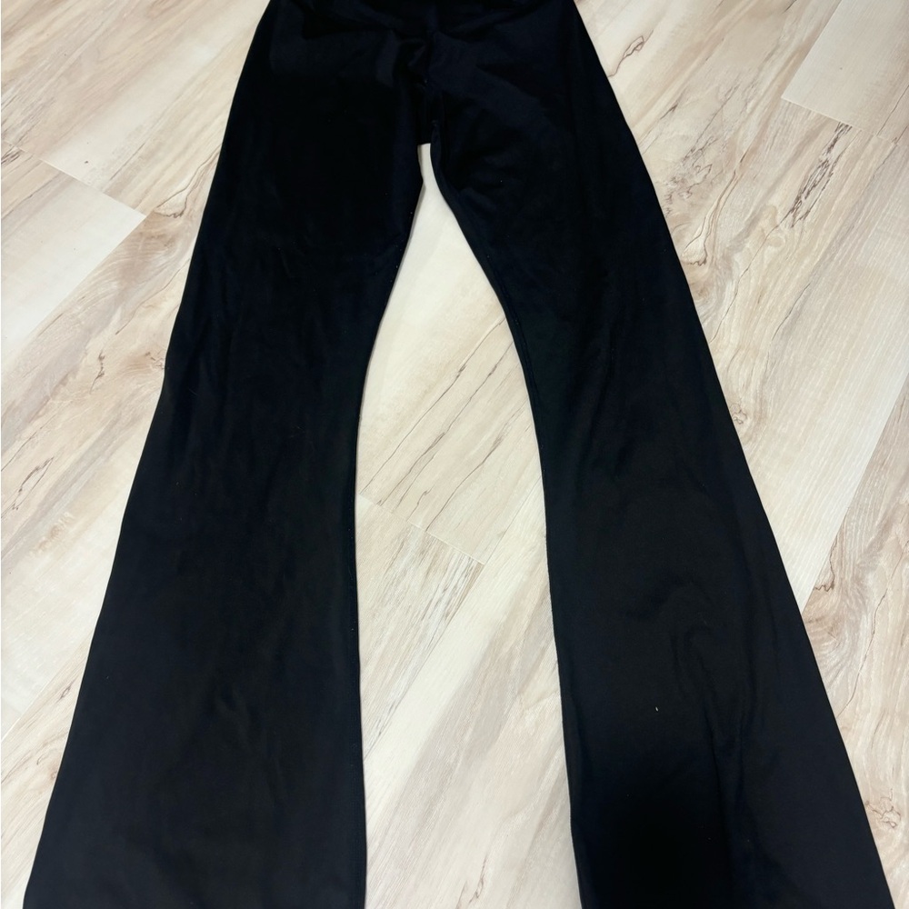 Black Flared Pants